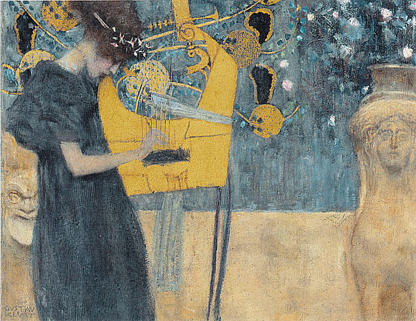 锦绣画屏 克林姆特 Gustav Klimt 乐曲一号 Music I