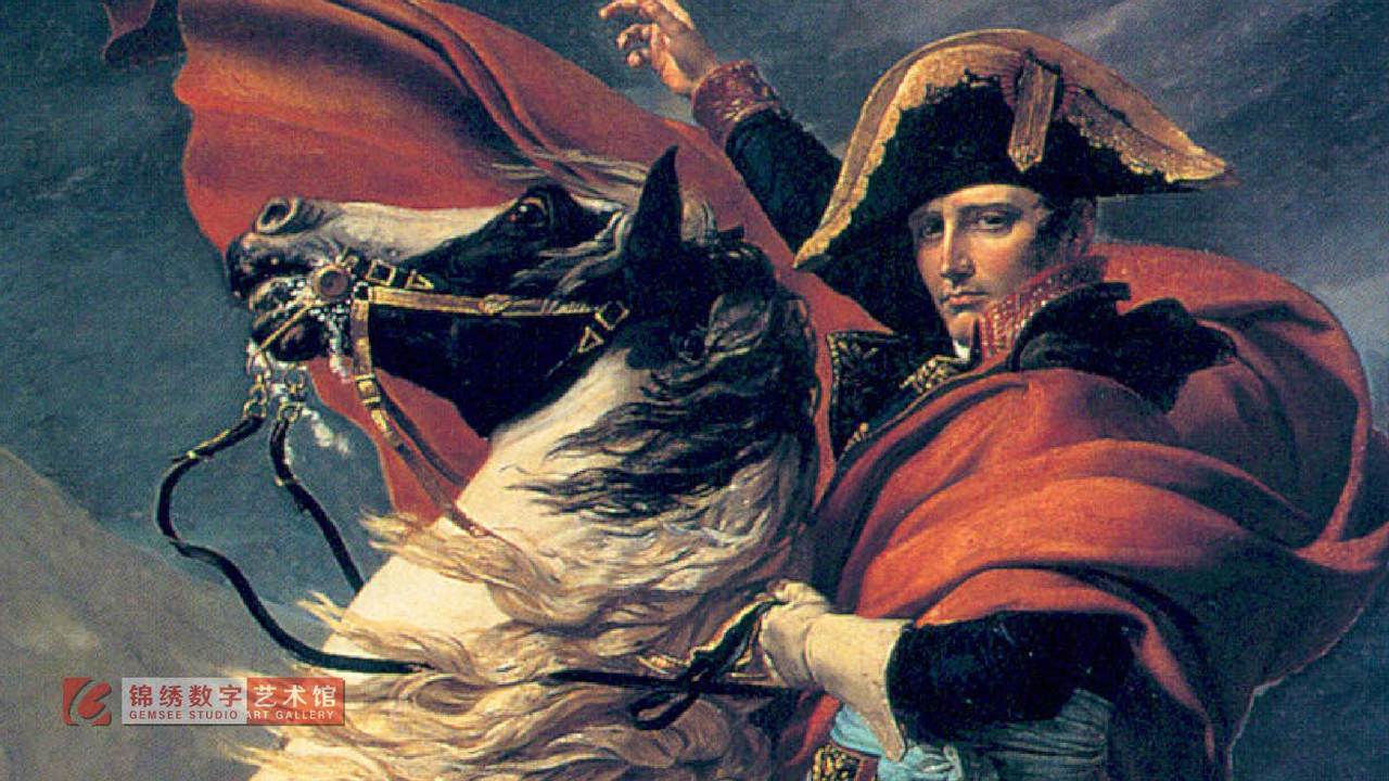 锦绣画屏 拿破仑越过阿尔卑斯山脉 凡尔赛宫版2