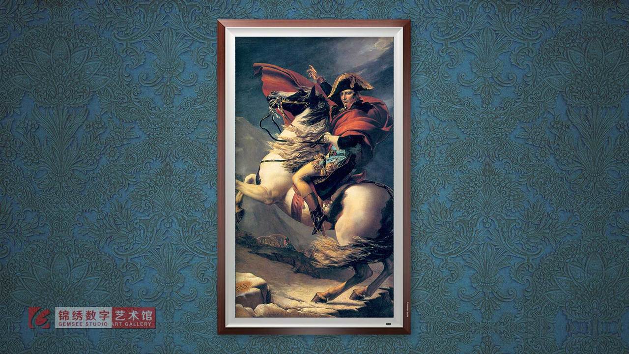 锦绣画屏 拿破仑越过阿尔卑斯山脉 凡尔赛宫版2